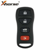 Xhorse – Nissan Style / 4-Button Universal Remote for VVDI Key Tool (Wired)- Auto Lock Supplier -key_supplier_in_canada locksmith_supplier_in_canada #